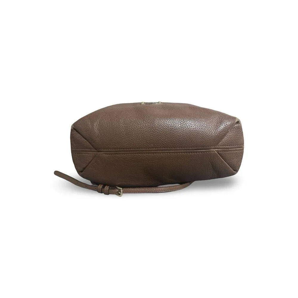 Michael Kors pebbled leather two-Way Hobo Caramel Brown handbag - Picture 5 of 8
